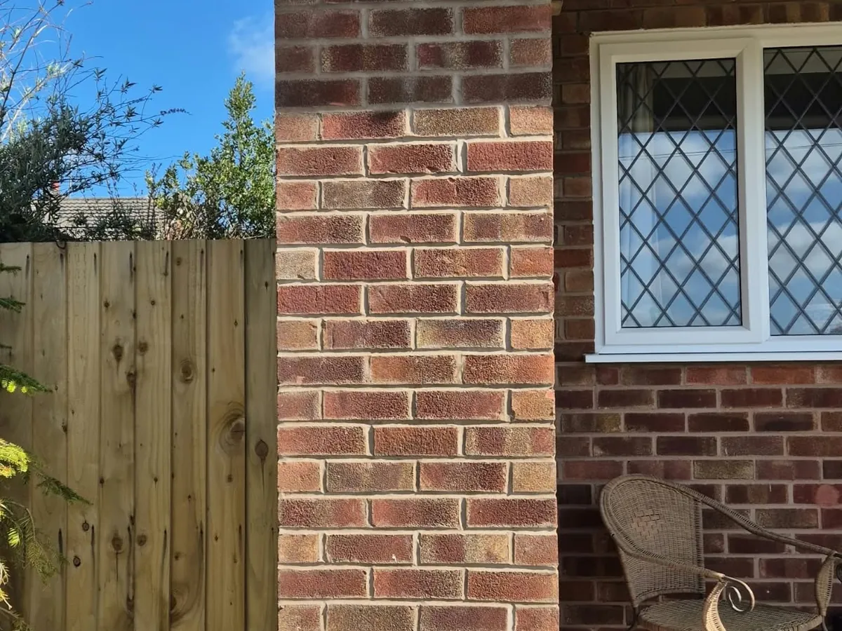 Porch brickwork by RLG Construction